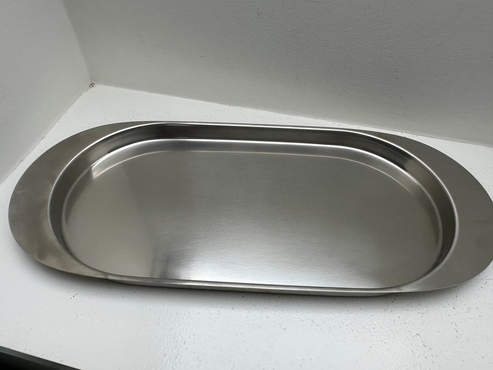 Stelton - Arne Jacobsen - Fiskserveringssæt - Cylinda Line - Stål #4.3