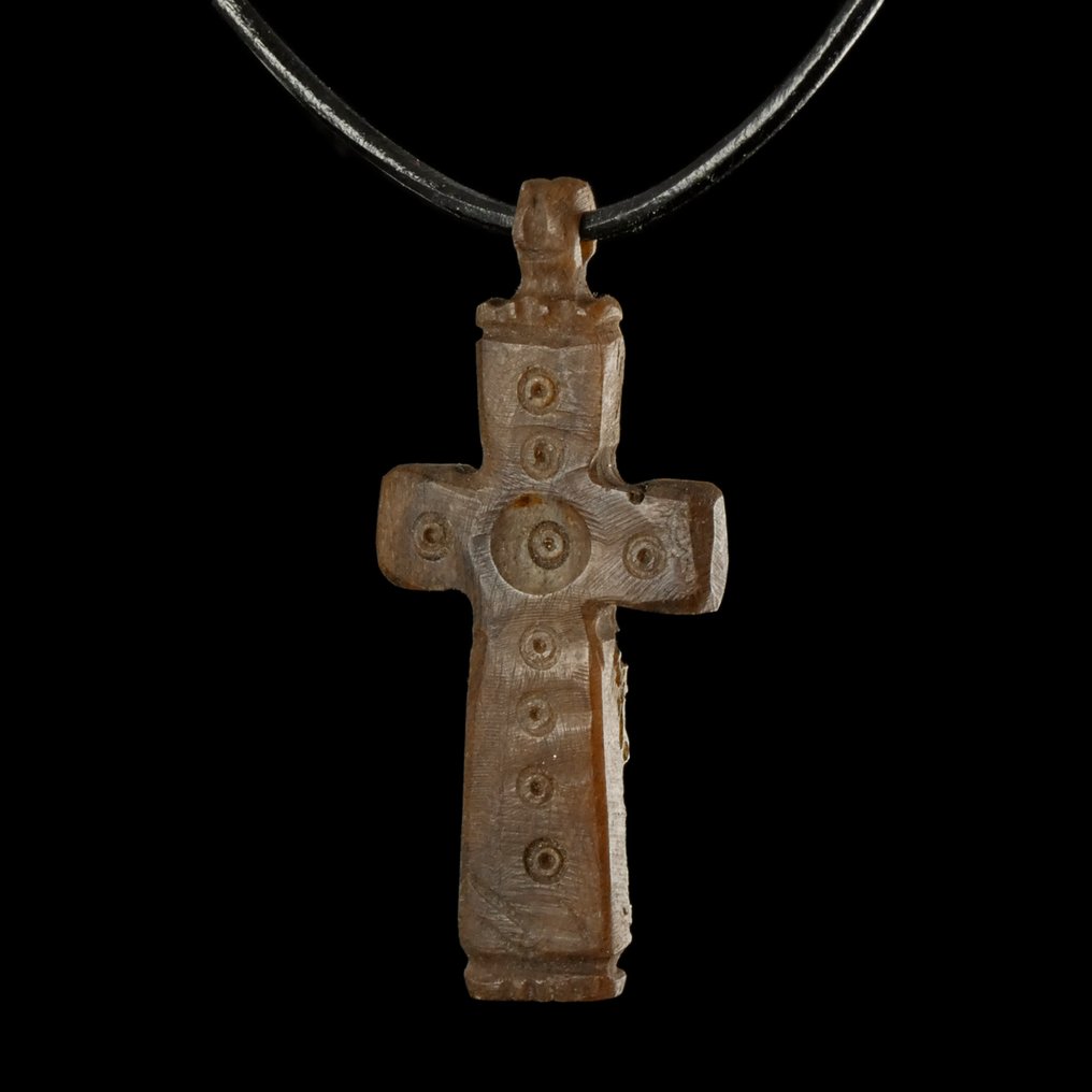Μεσαιωνική, εποχή σταυροφόρων Οστό λατινικά, Cross pendant  (χωρίς τιμή ασφαλείας) #1.0