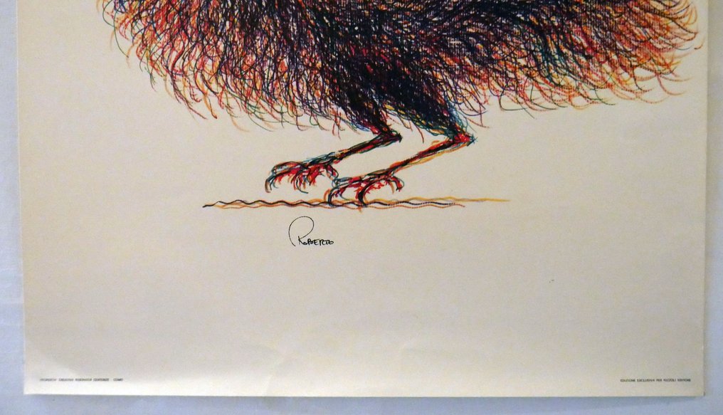 Roberto Centonze - Fabeldier (kip/kalkoen) - Anni ‘80 #4.3