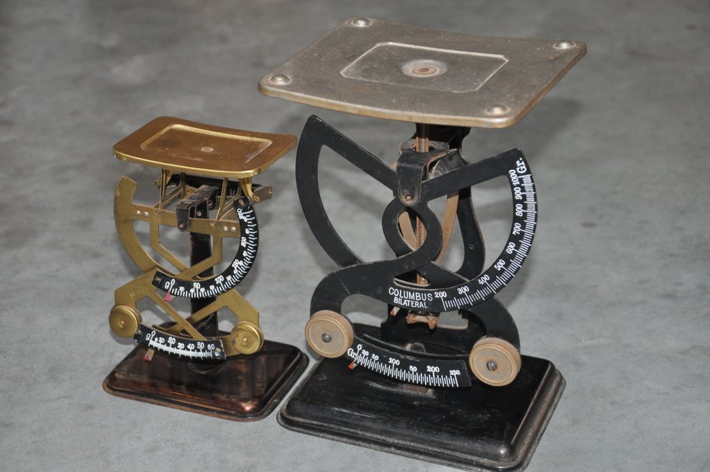 Columbus - Balança (2) - Ferro, Latão - Bilateral Brievenweeg #1.0