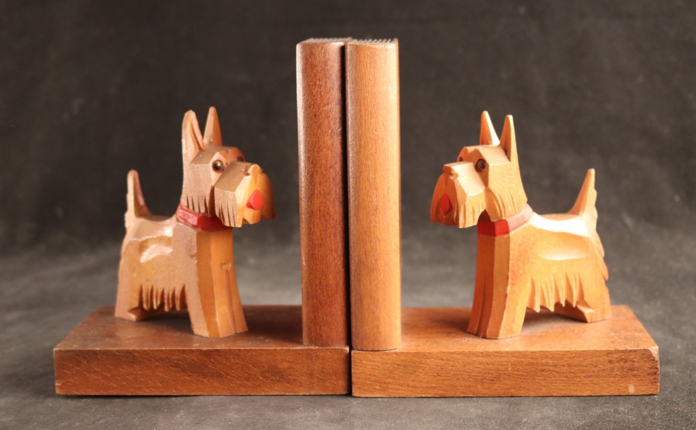 Paar vintage - Βιβλιοστάτες - Ξύλο #1.0