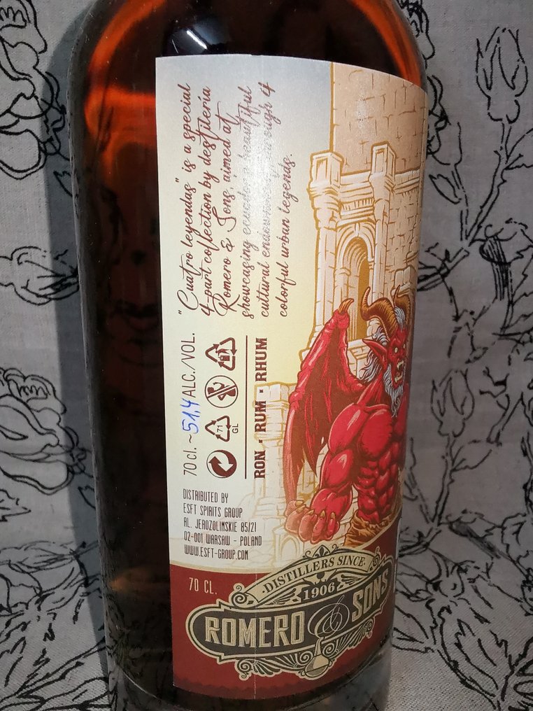 Romero & Sons - Cuatro Leyendas #03 - 35 Años - b. 2025 - 700 ml #3.2