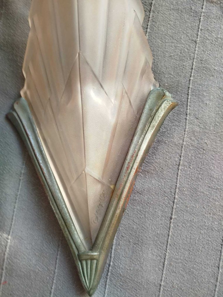 Degué - degué - Απλίκα τοίχου - Κρύσταλλο, Σίδερο - Σε ροζ κρύσταλλο #2.1