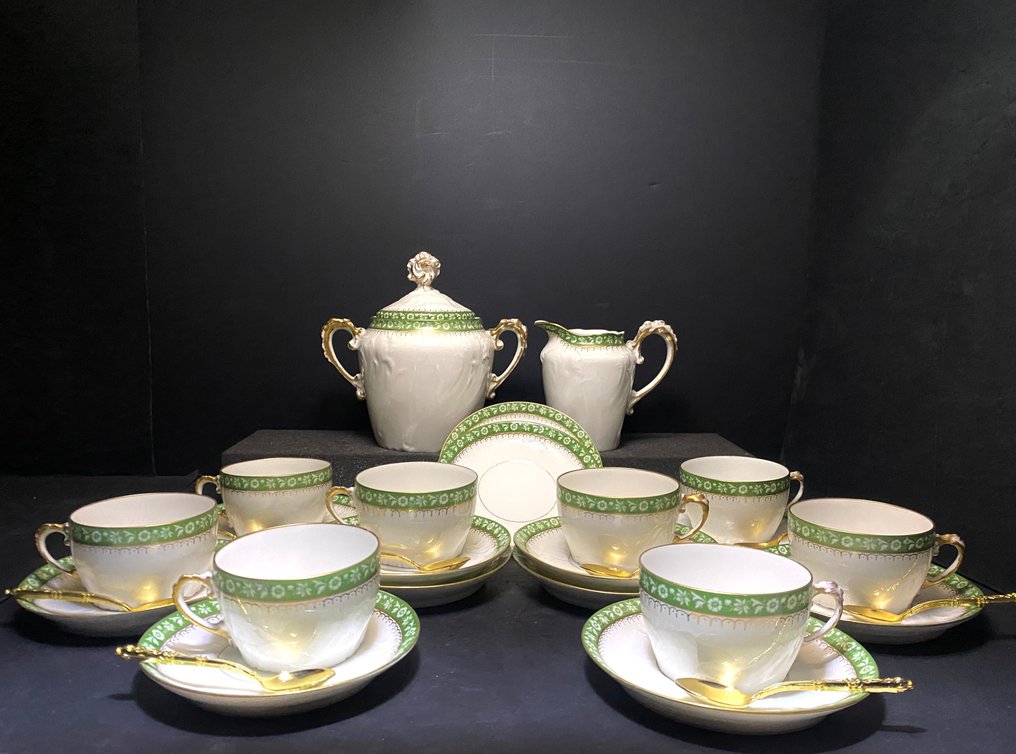 Limoges, Sazerat - Σετ καφέ - Πορσελάνη #2.1