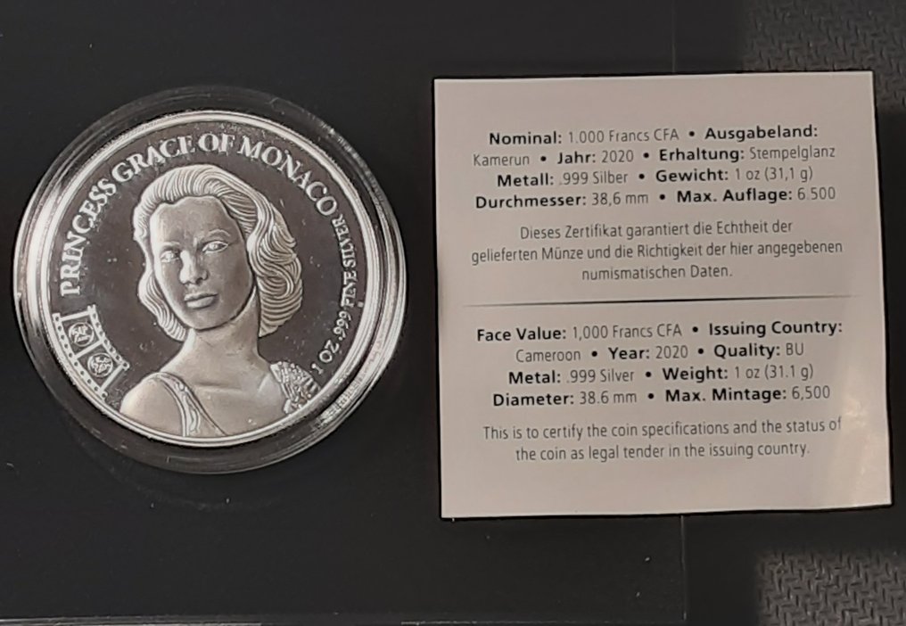 Camerun. 1000 Francs 2000  (Senza prezzo di riserva) #4.3