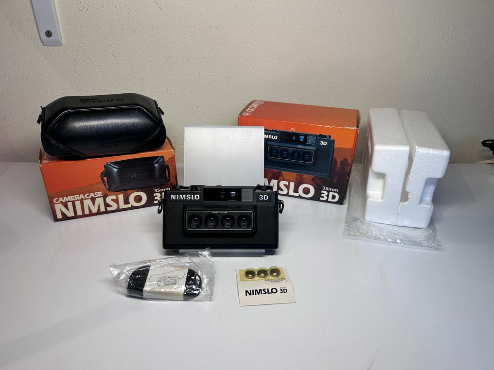 Nimslo Nimslo 3D with case, boxes and more... Aparat analogowy #1.0