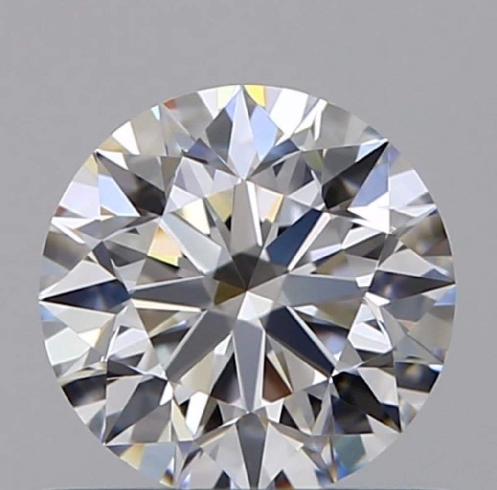 1 pcs Diamond (Natural) - 0.60 ct - Round - E - IF - Gemological Institute of America (GIA) - Ex Ex Ex #1.0