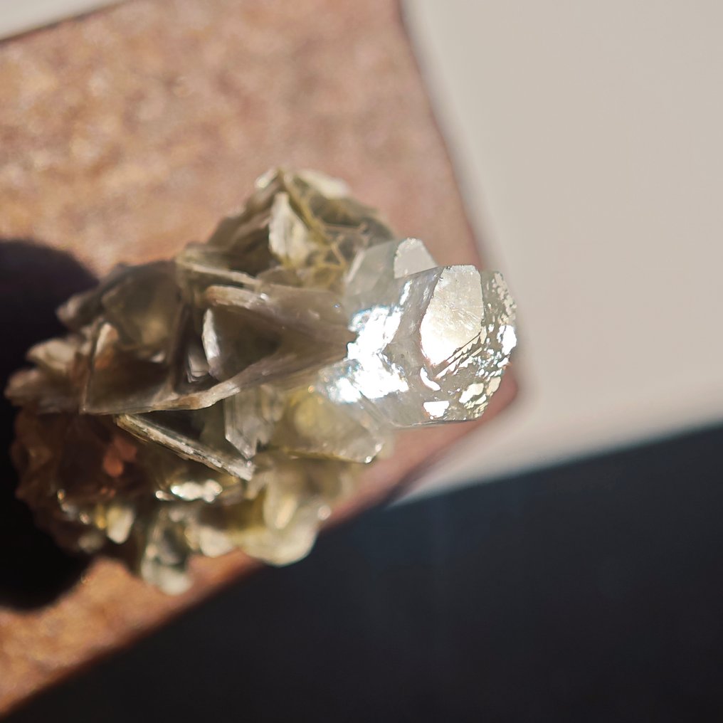 24.5 克拉海蓝宝样品 优质的白云母！- 4.9 g #3.2