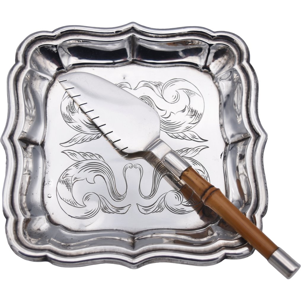 Untieră - Diseño clásico y estilo rocalla - .925 argint #1.0