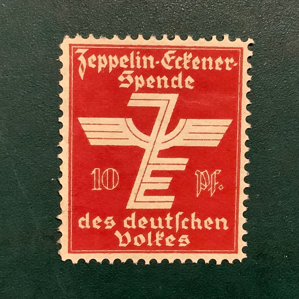 Imperio alemán 1920 - Viñeta de Zeppelin - Michel #1.0