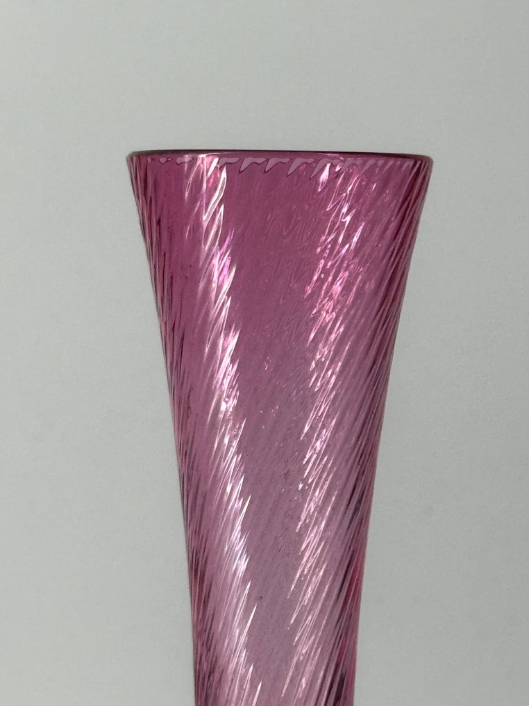 Val Saint Lambert - 花瓶  - 玻璃 - 花瓶 玫瑰  VSL #2.1