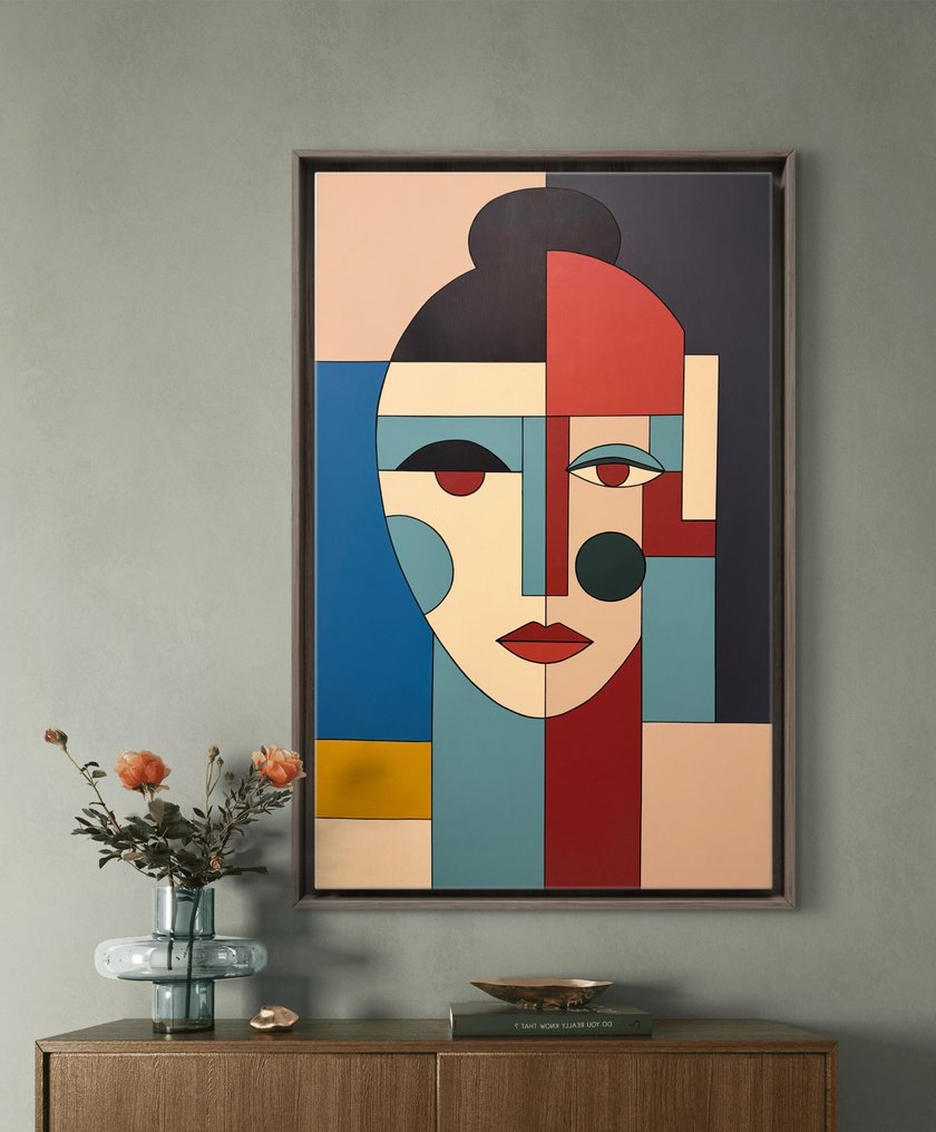 Marcel Mendez - Fragmented Face #6 -XL- (No Reserve) #3.2