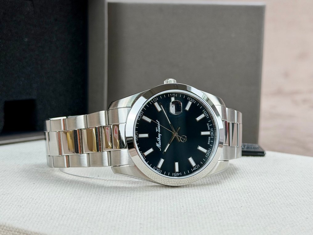 Mathey-Tissot - Mathy Date Blue dial - No reserve price - H450ABU - Men - 2020+  #4.3