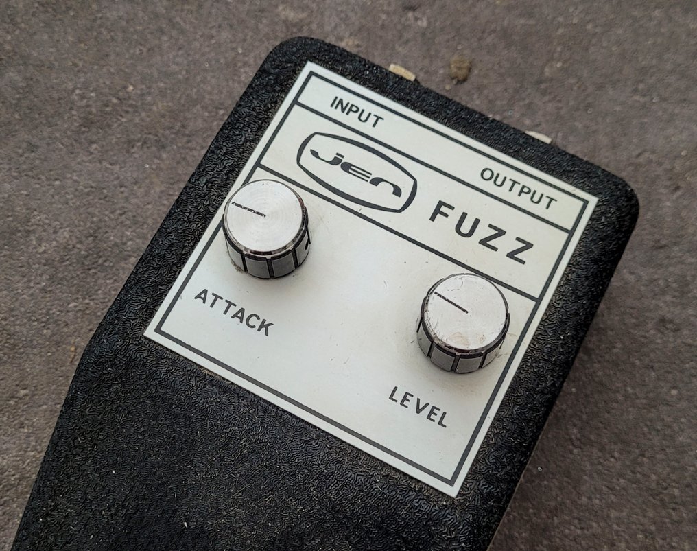 JEN FUZZ - Effect pedal - Italy - 1970 #3.2