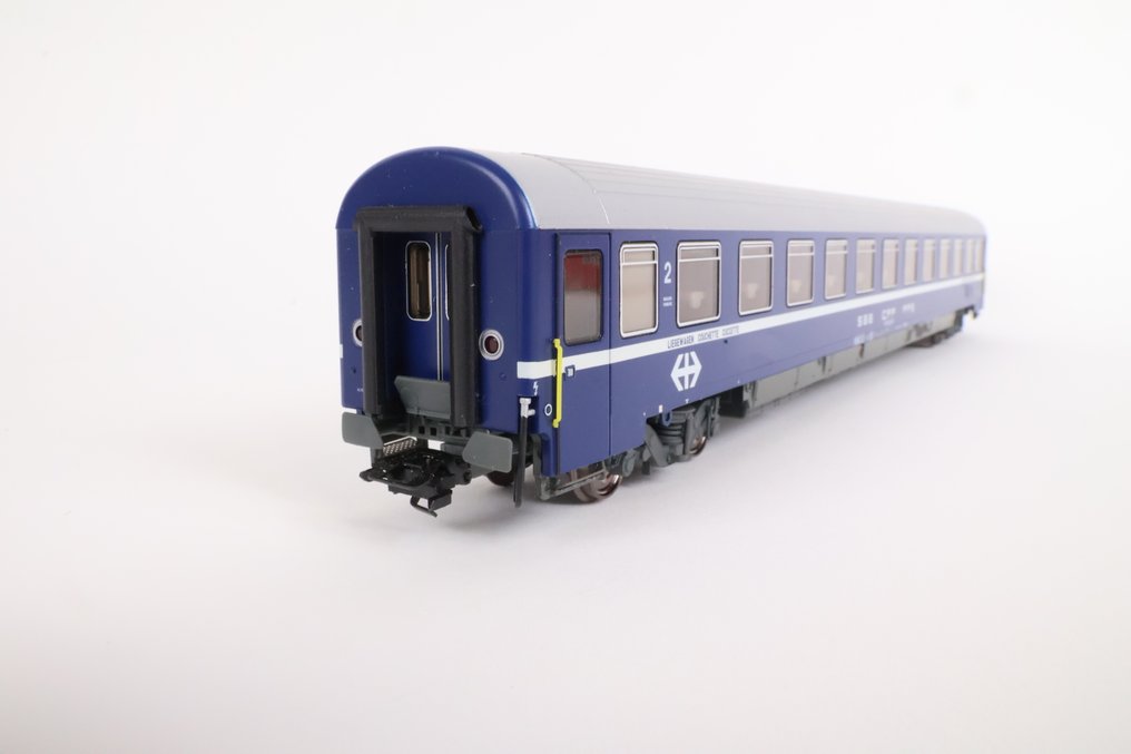ACME H0 - 52410 - Personvagn för modelltåg (1) - Couchette andra klass vagn epok IV - SBB-CFF #4.3