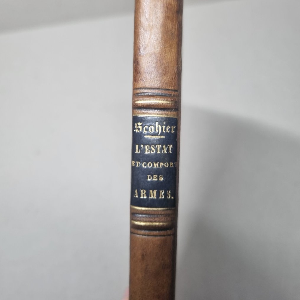 SCOHIER, Jean - L’Estat et comportement des armes - 1629 #1.0