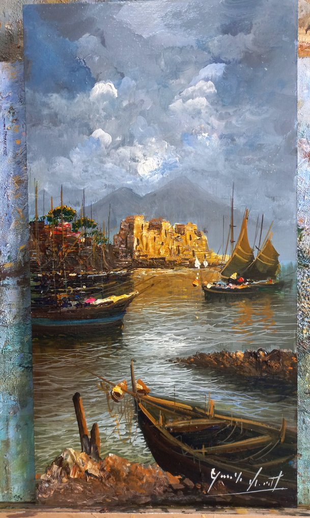 Guido Vuotto (1964) - Controluce a mergellina (napoli) #1.0