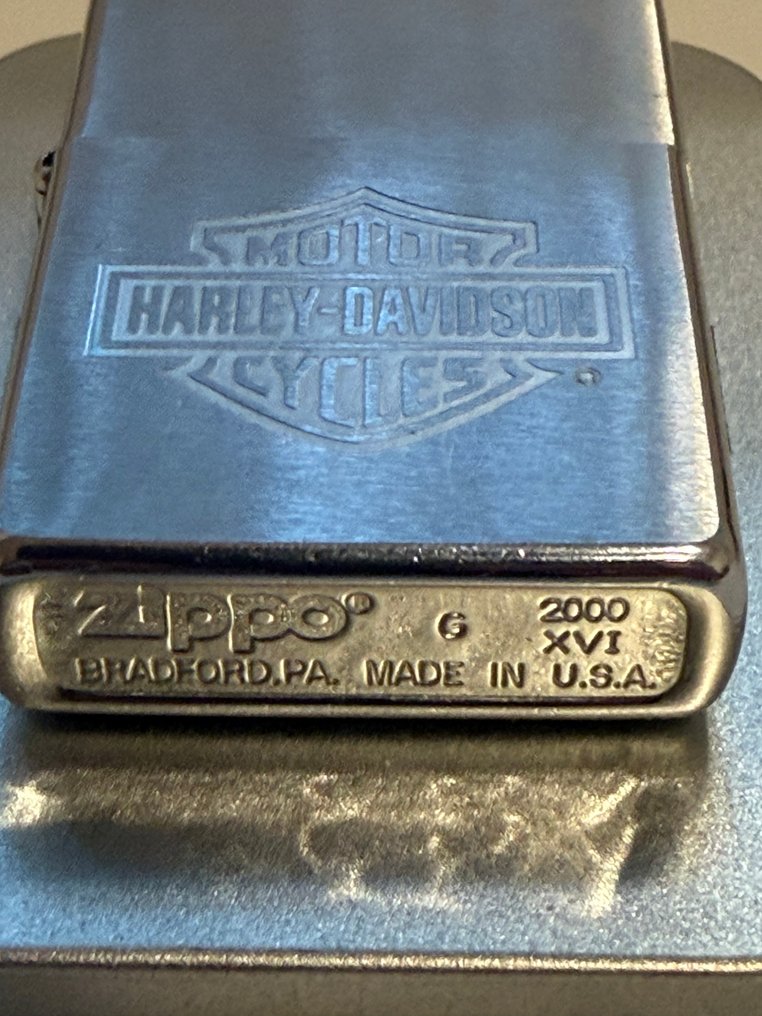 Zippo, Harley-Davidson - Sem preço de reserva - Isqueiro de bolso - Aço #2.1