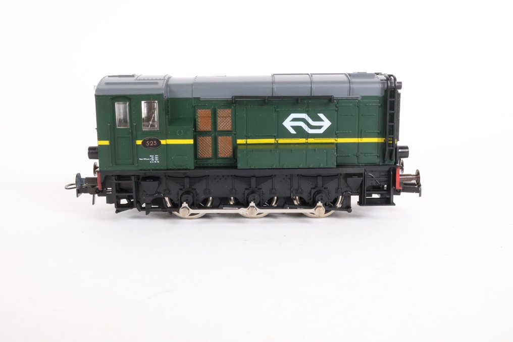 Roco H0 - 04160A - Πετρελαιοκίνητη μηχανή τρένου (1) - Hippel 523 πράσινο, με λογότυπο NS. - NS #2.1