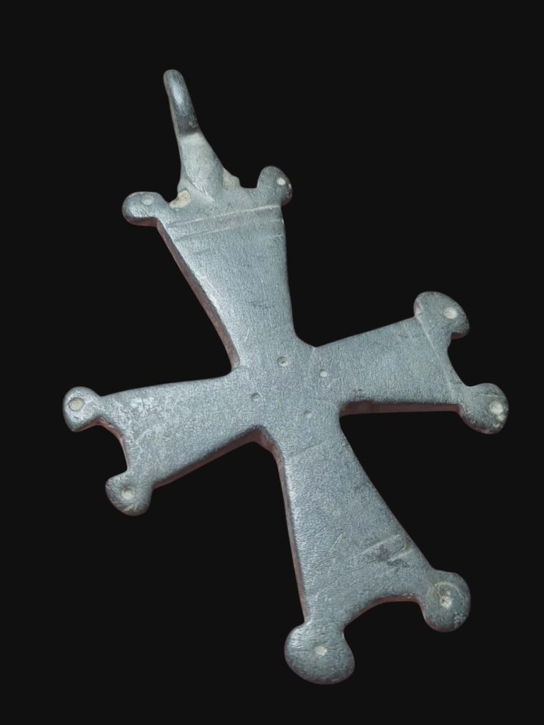 中世紀，十字軍時代 青銅色, 顶级大帝国十字 墜飾  (沒有保留價) #2.1