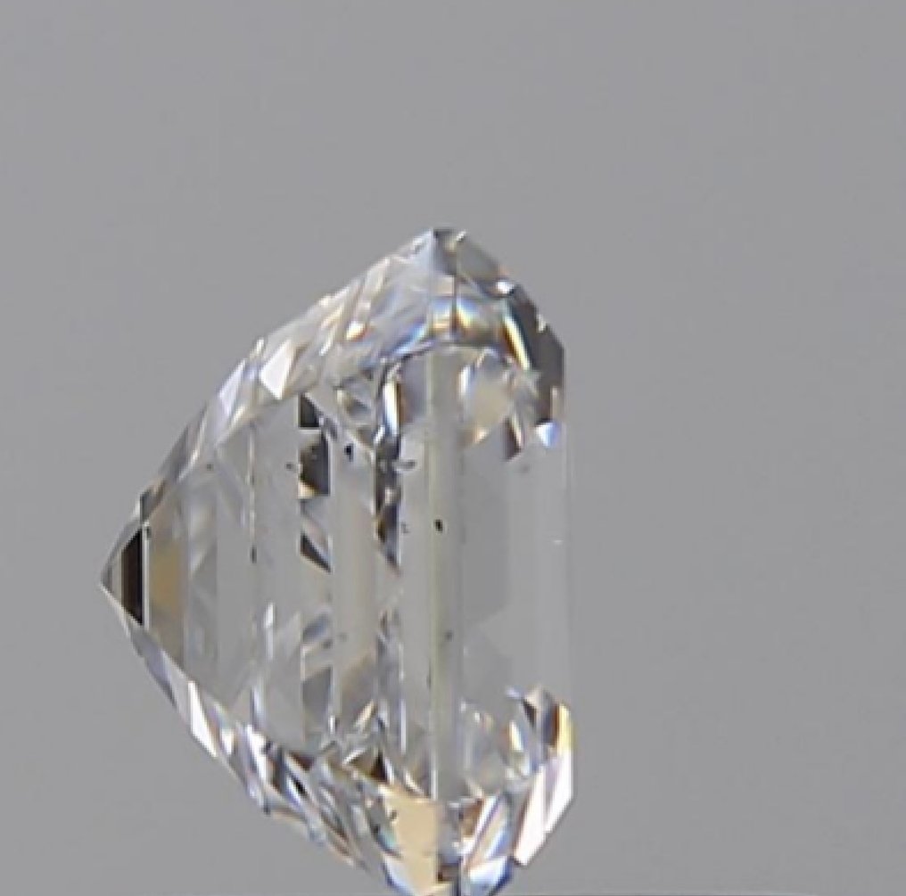 1 pcs Gyémánt  (Természetes)  - 0.80 ct - Smaragd - D (színtelen) - SI1 - Amerikai Gemmológiai Intézet (GIA) #3.2