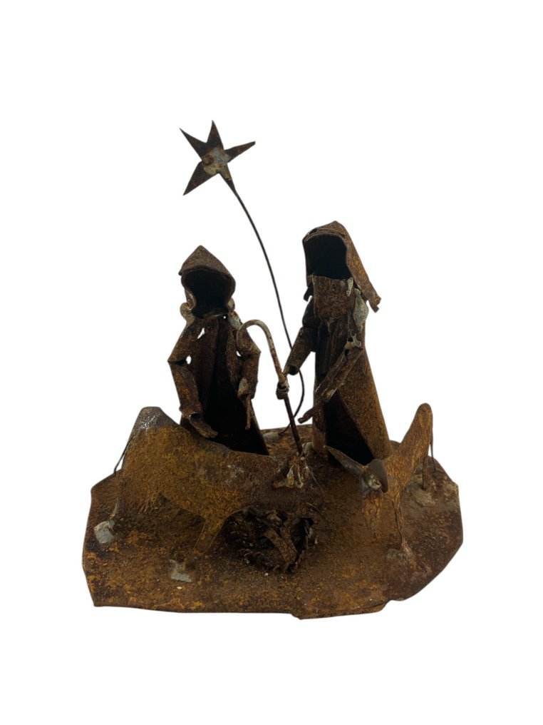 Weihnachtskrippe Nativity Scenes (10) - Töpferware, Gips, Textil #3.2