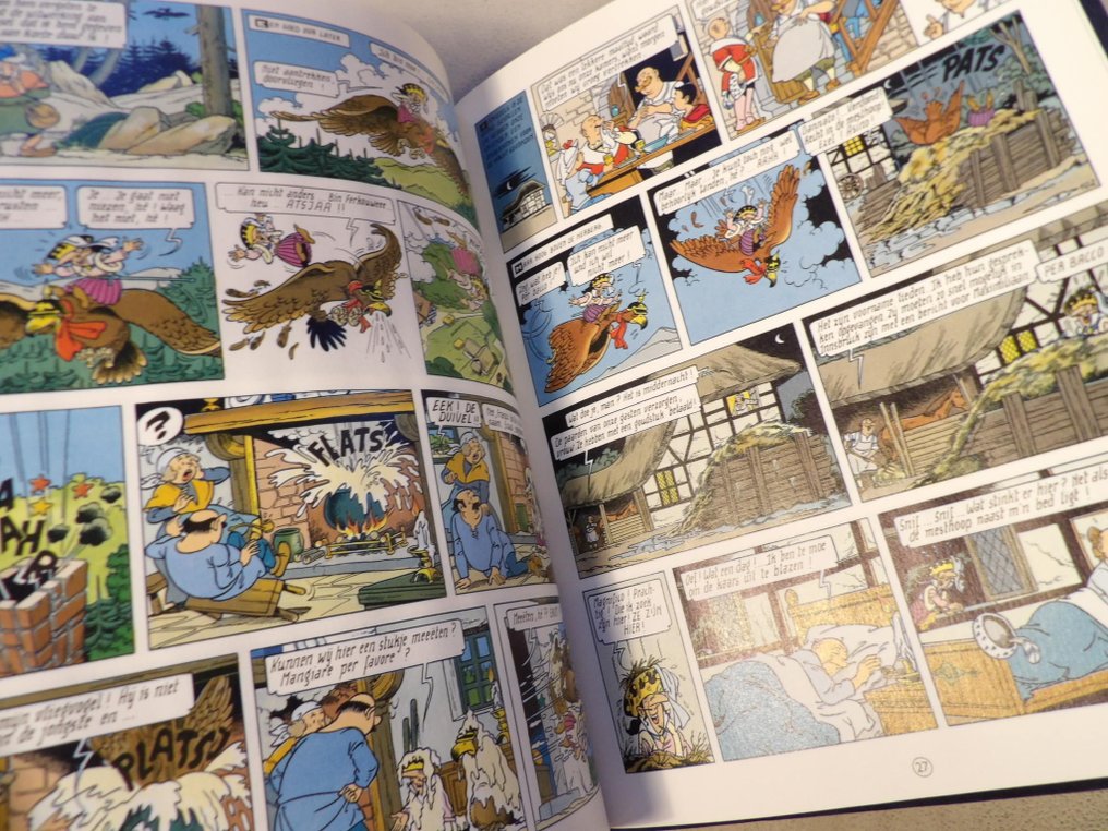 Suske en Wiske - De Kleine Postruiter - luxe fluwelen hc - 1 x 豪华版 - 第一版 - 1990 #3.2