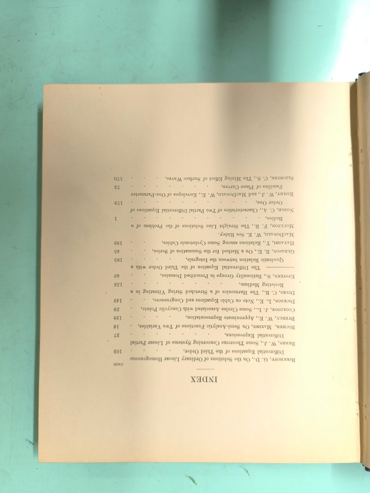multiples - Annales of Mathématiques - 1910-1920 #2.1