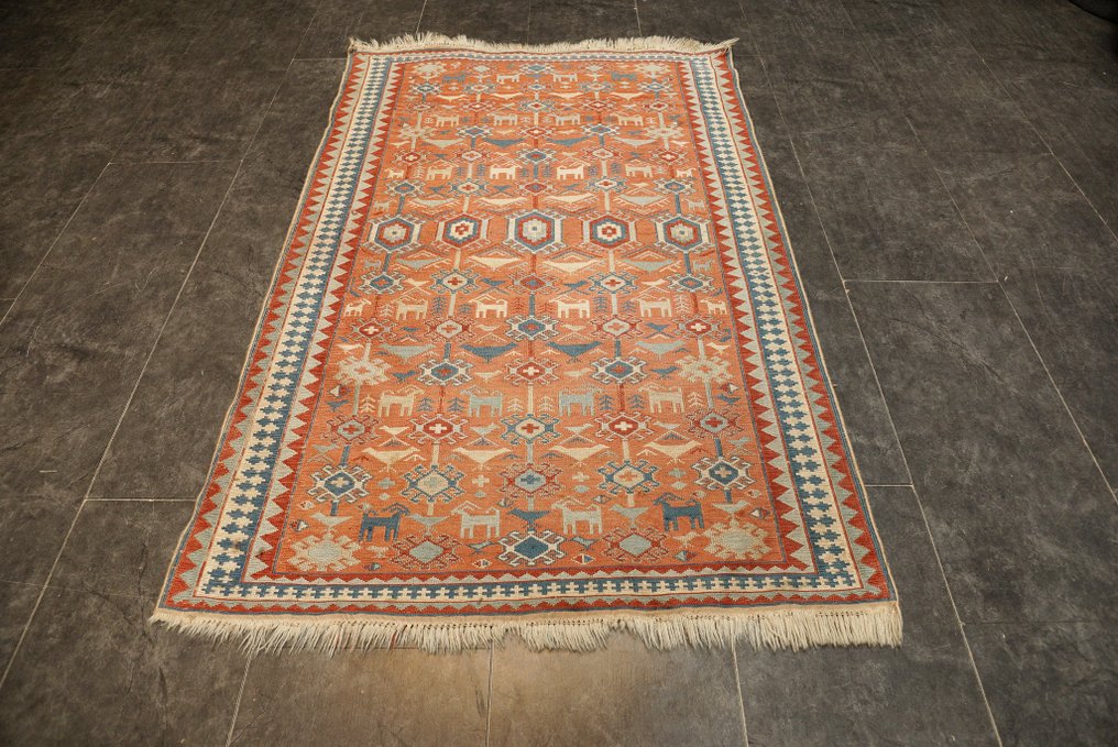 shahsavan Kelim - Tæppe - 148 cm - 103 cm #2.1