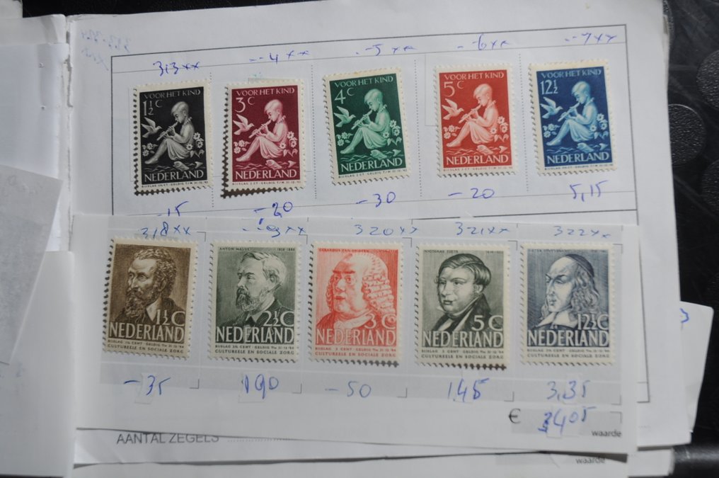 Ολλανδία  - Πολλές συλλογές παιδικών σειρών, γραμματόσημα, Konijnburg, καλοκαιρινά γραμματόσημα, #4.3