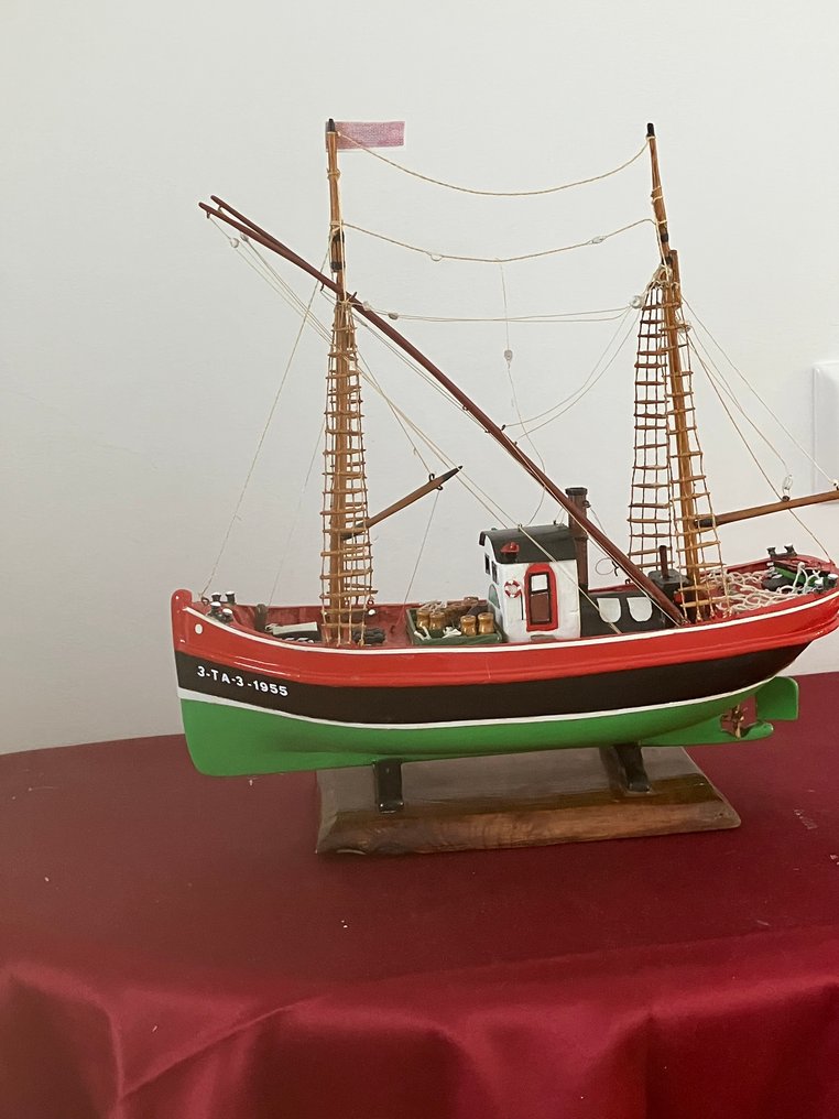 Maritima föremål - 3-TA-3-1955 uit Menorca - Trä #3.2