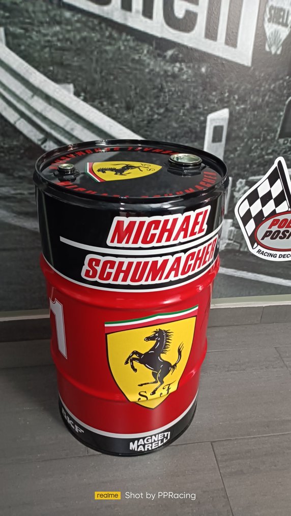 Brændstoftank (1) - Pole Position Racing Decoration - M. Schumacher F1 logros - Efter 2000 #1.0