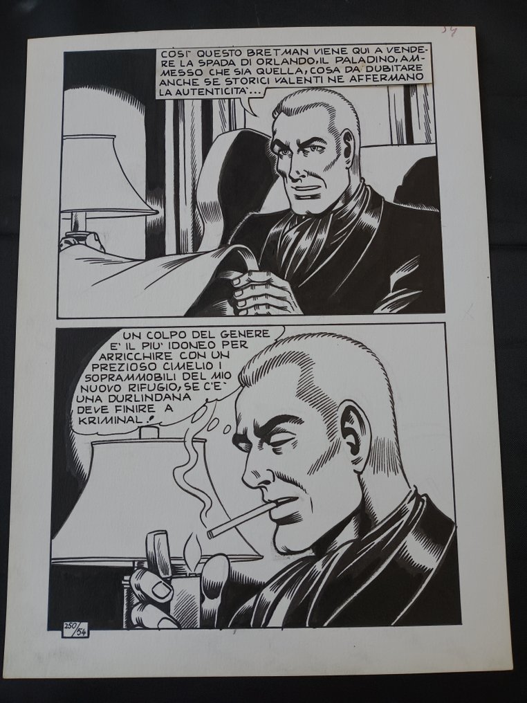 Magnus - 1 Original page - Kriminal - Record! - 1970 #1.0