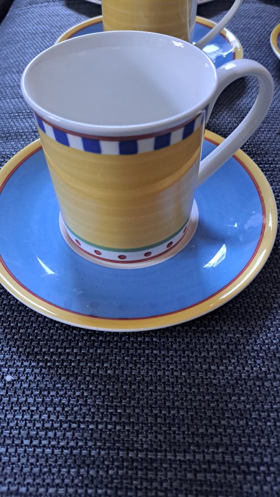 德国唯宝 - 6人用咖啡套装 (22) - Twist Bea + Anna + Clea - 精细骨瓷 - 难以获得 #3.2