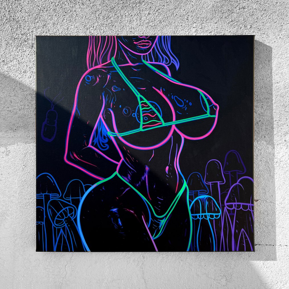 Frank Arias (1994) - Neon Poker/ Erotic Art #4.3