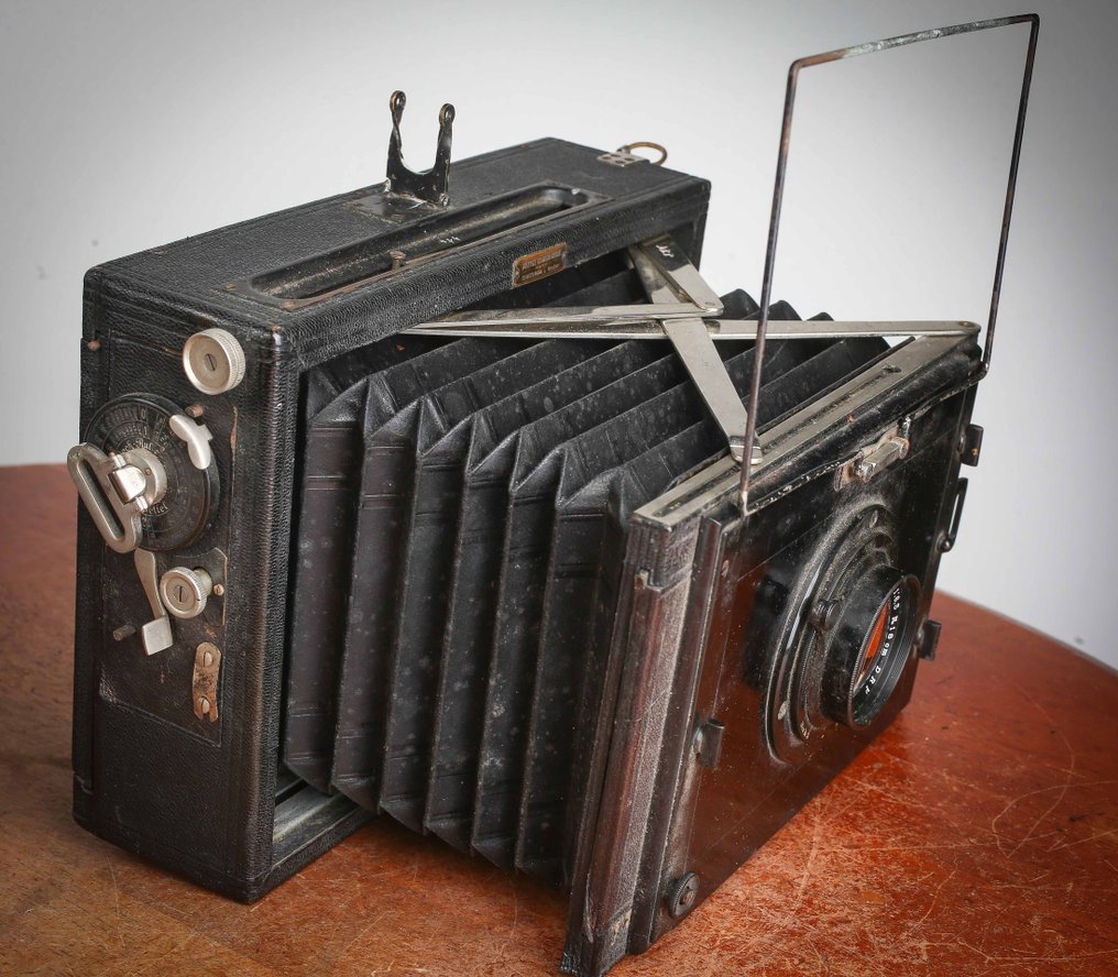 Nettel met Carl Zess Tessar 6,3/18cm | Cameră format mare #4.3