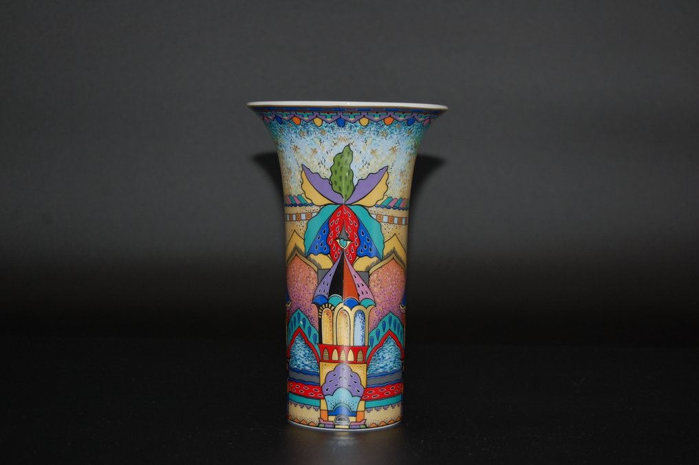 Kaiser Porzellan - H. 19cm - Βάζο - Πορσελάνη - Σειρά Ανατολής #4.3