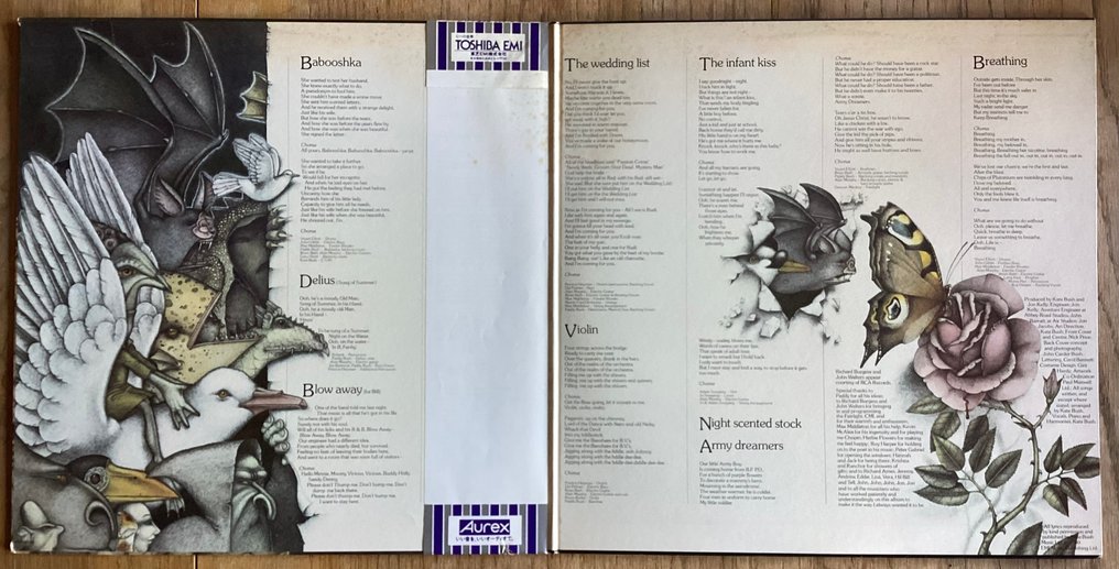 Kate Bush - Never For Ever - 单张黑胶唱片 - 日本媒体 - 1980 #1.0