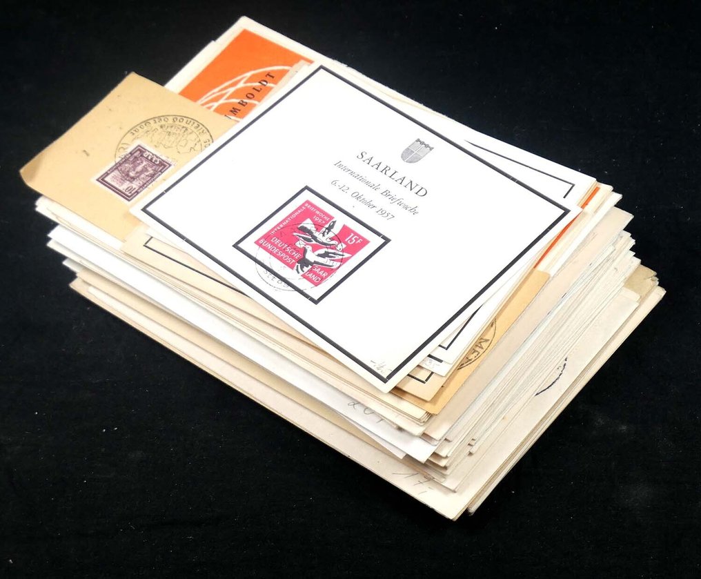 Saarland  - Poste de haute qualité : maximumkarten et FDC. #1.0
