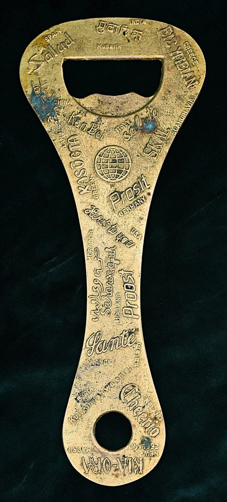 Bottle opener - Brass - Collection of bottle openers #1.0