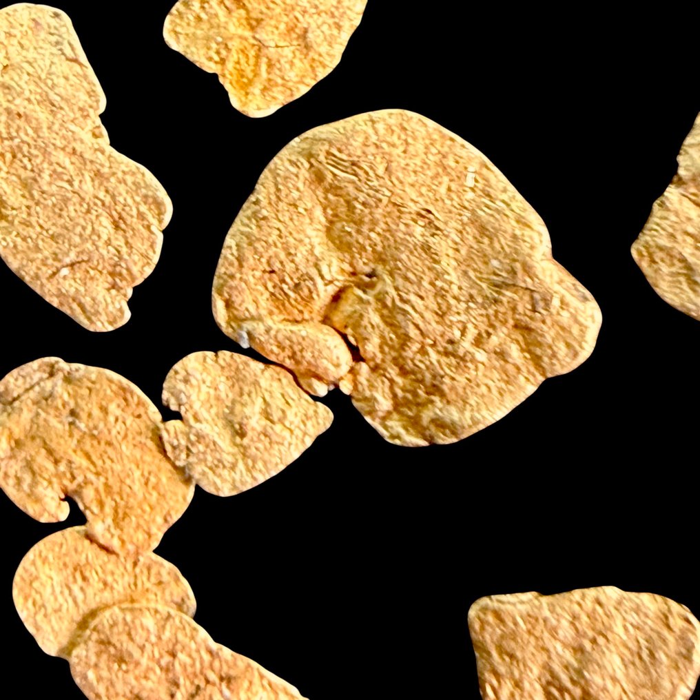 Nuggets d'or naturels du fleuve Ticino – ancienne collection, taille remarquable- 0.18 g #1.0