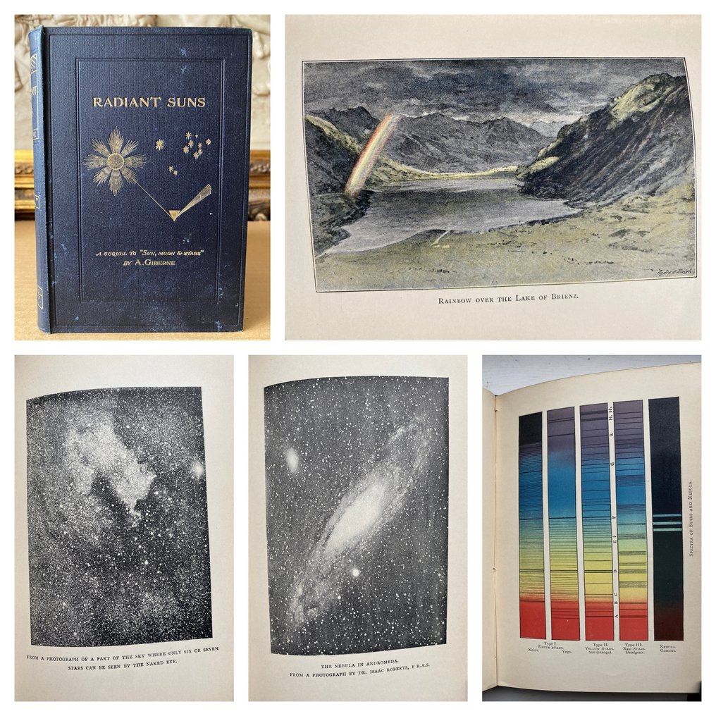 Agnes Giberne. - Radiant Suns. - 1895 #1.0