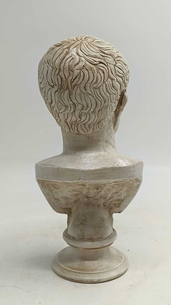 Γλυπτό, Busto di Giulio Cesare - 30 cm - μαρμάρινη σκόνη #3.2