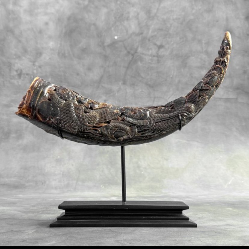 Koi - Sculpture - Indonesia  (No reserve price) #1.0