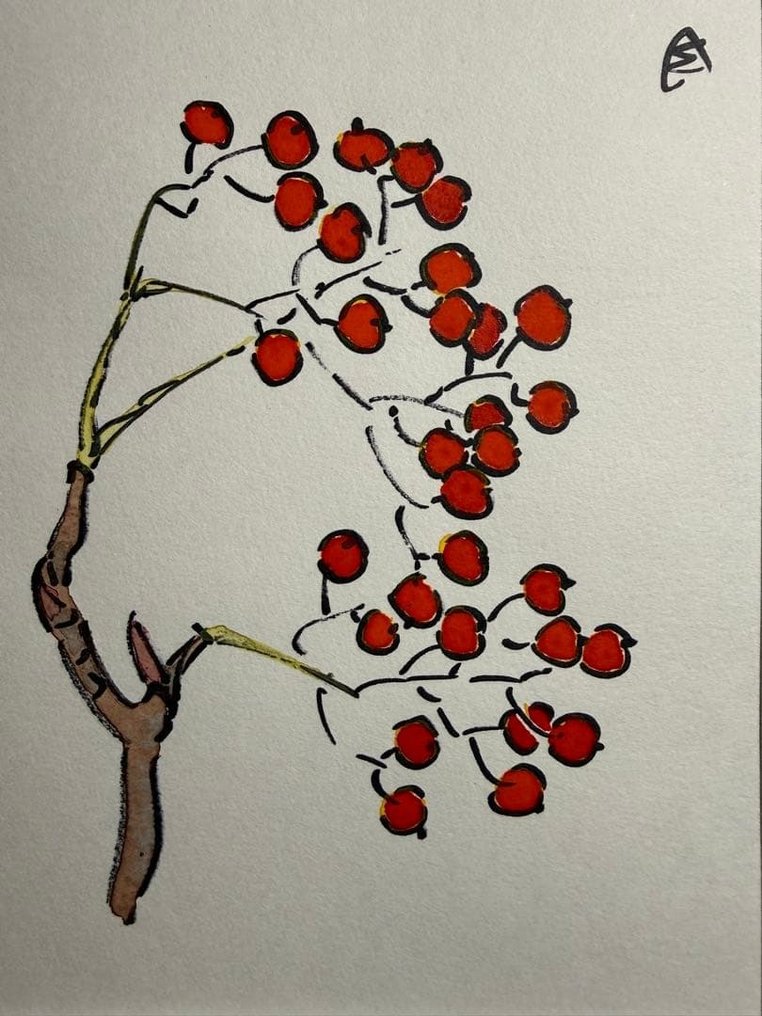 Nanten 'Bambú Celestial' (Ukyio-e) - Unknown - Japón - Desconocido #3.2