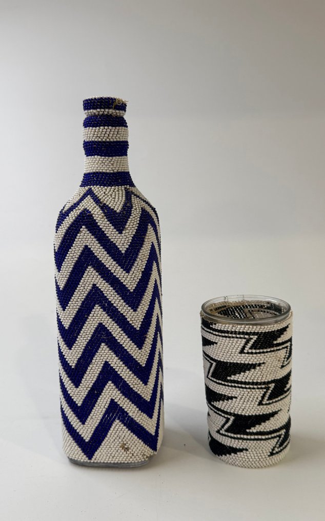 Gyöngy (2) - Ruanda - Tutsi gyöngyözött üvegek #4.3