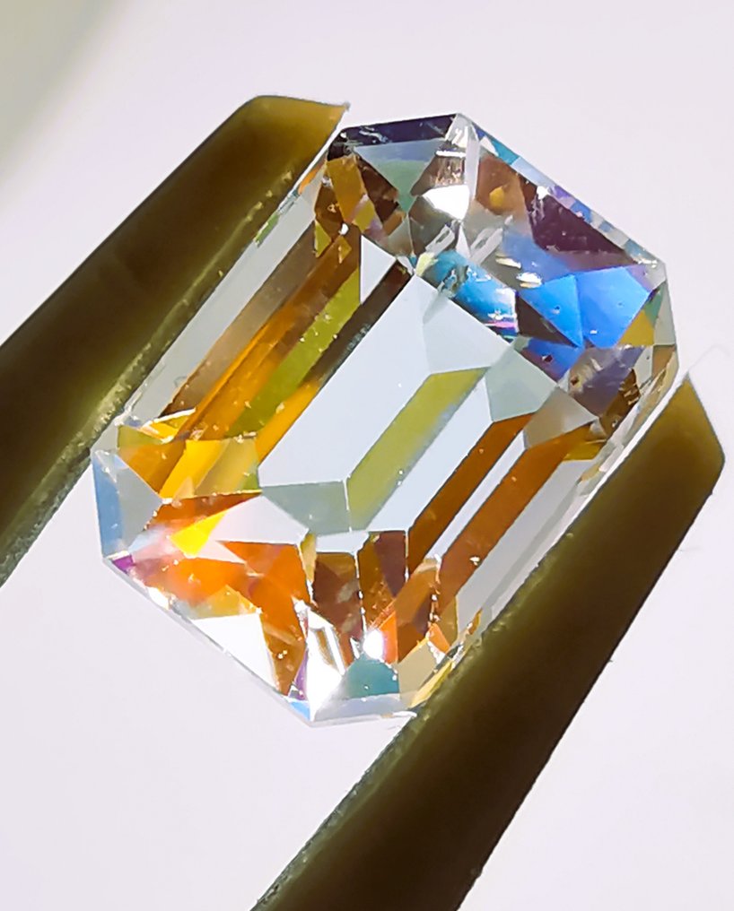 没有保留价 - 1 pcs  多色 月光石  - 1.79 ct - 西班牙宝石学院（IGE） - MOONSTONE/RAINBOW #1.0