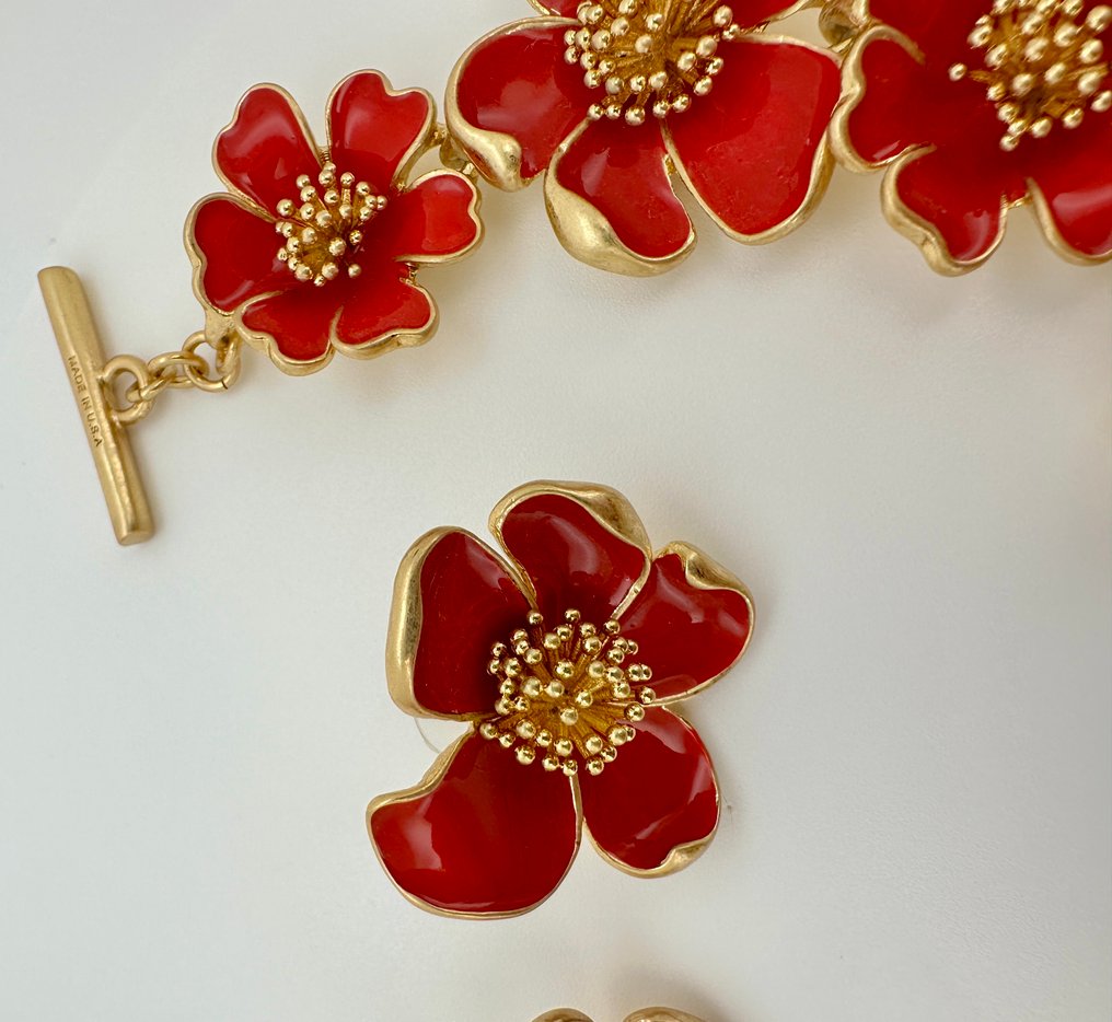 Oscar De La Renta - 鍍金 - 首飾 #3.2