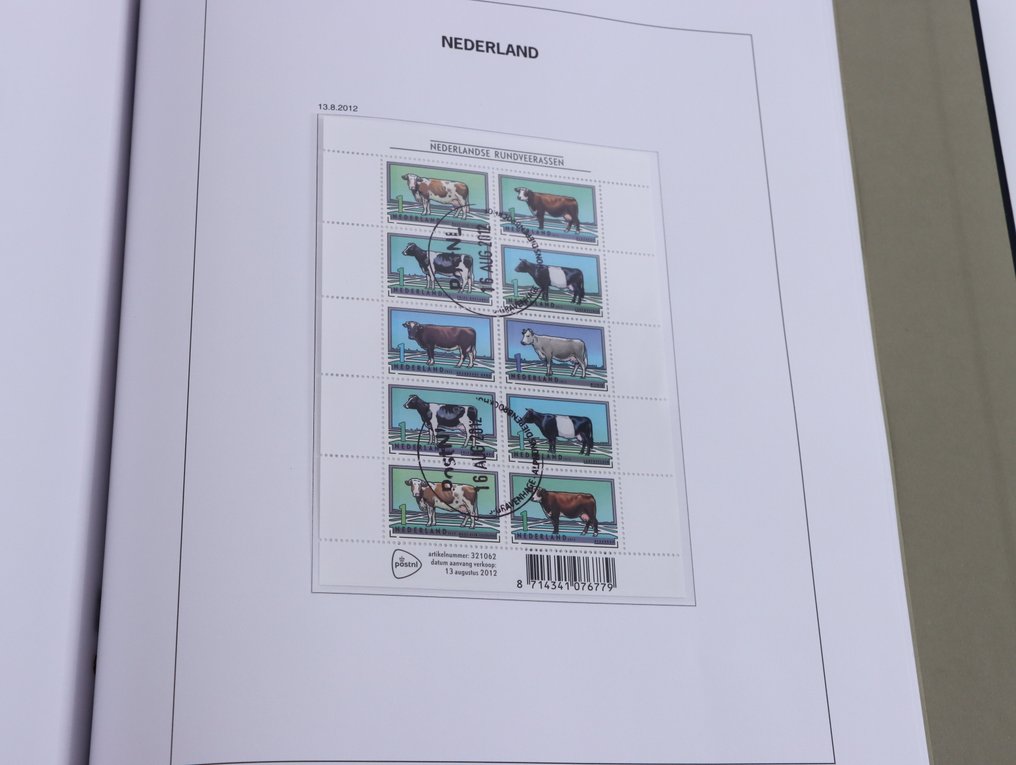 Olanda 2002/2012 - Colecție modernă de timbre poștale ștampilate în album Davo. #2.1