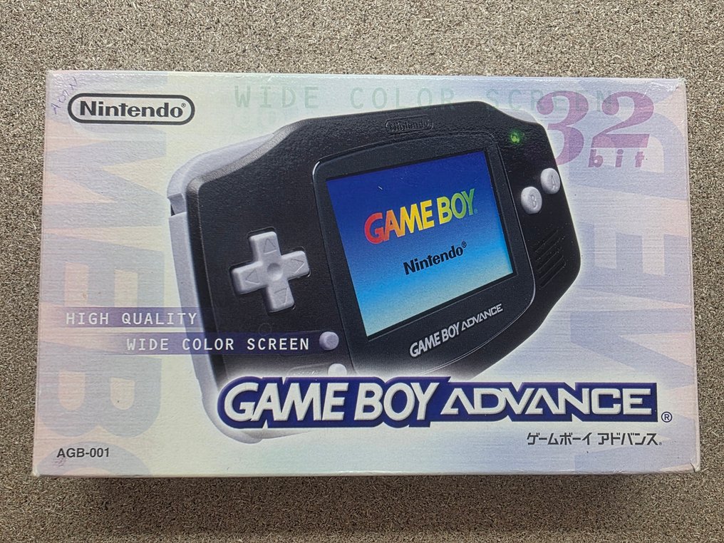 Nintendo - Gameboy Advance - Black Edition - Limited Edition - Still sealed on one side - Spelcomputer - In originele verpakking #1.0